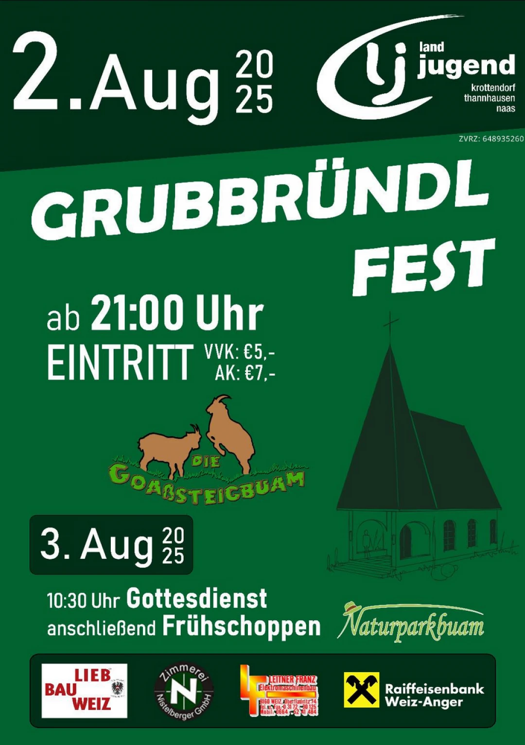 Grubbründlfest der LJ KTN