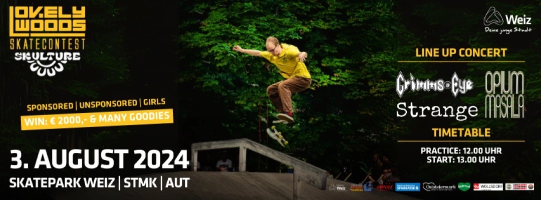 Skatecontes Lovely Woods Skatepark Weiz