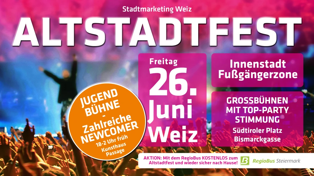 Weizer Altstadtfest 2026