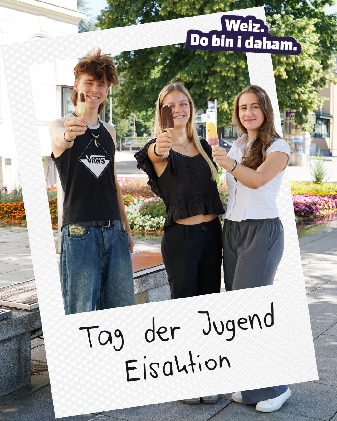 Tag der Jugend Eisaktion Junge Stadt Weiz