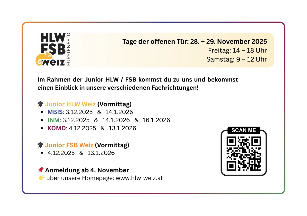 HLW_Weiz_Tag_der_offenen_Tür_2025